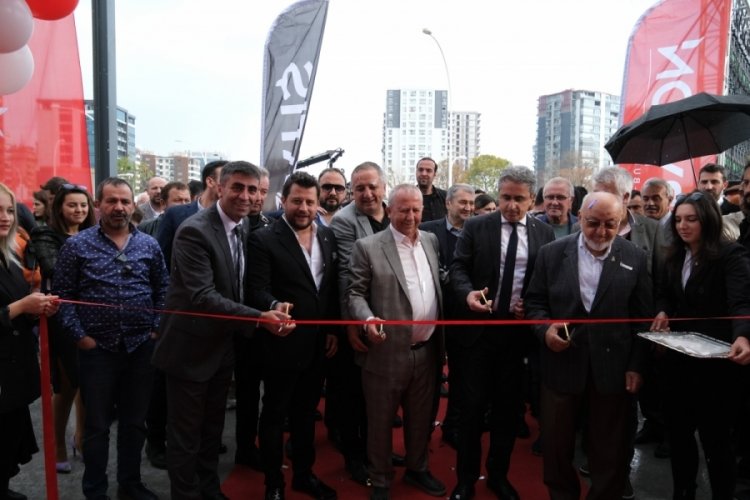 Bursa'da 57 bin metrekarelik cazibe merkezinin temeli atıldı