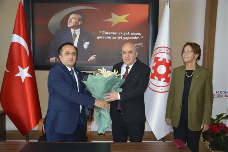 Bilecik Ticaret ve Sanayi Odasında devir teslim t&ouml;reni yapıldı