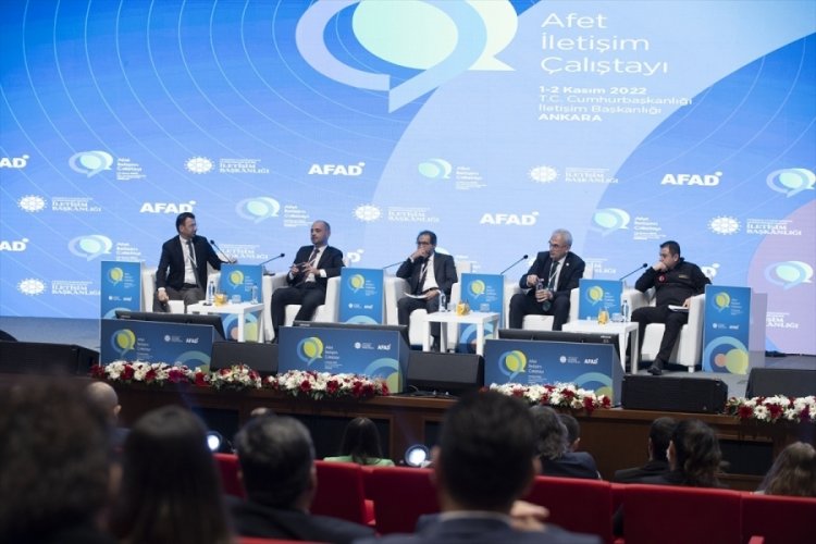 Cumhurbaşkanlığı İletişim Başkanlığında "Afet İletişim &Ccedil;alıştayı" d&uuml;zenlendi
