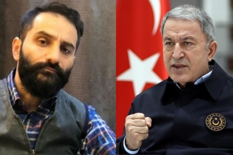 Milli Savunma Bakanı Akar, oyuncu Burak Haktanır ile g&ouml;r&uuml;şt&uuml;