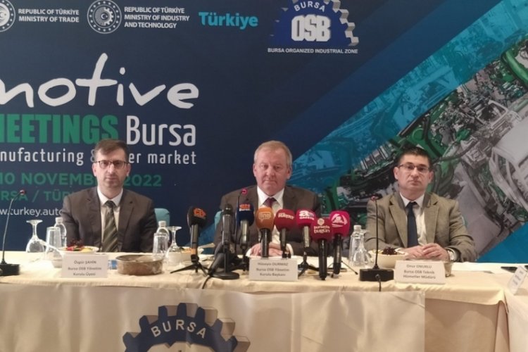 Bursa'da otomotiv buluşmalarının basın toplantısı yapılıyor