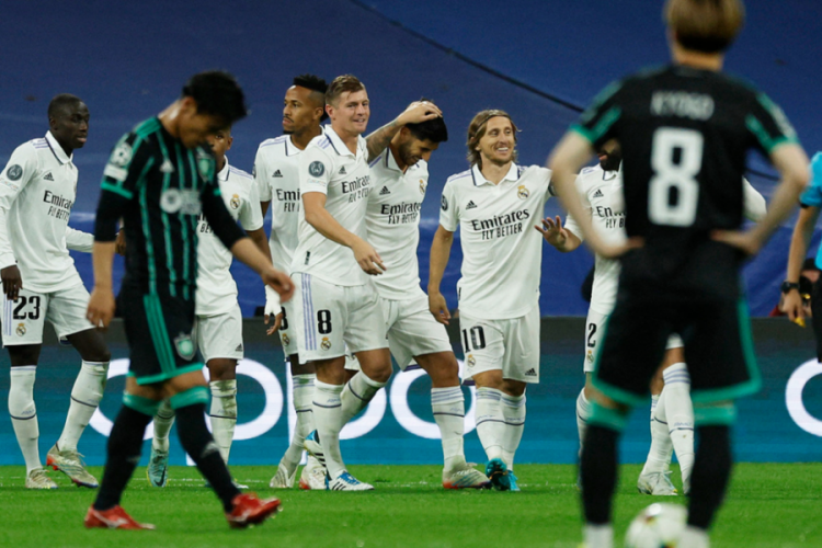 Real Madrid, Şampiyonlar Ligi'nde grubunda lider