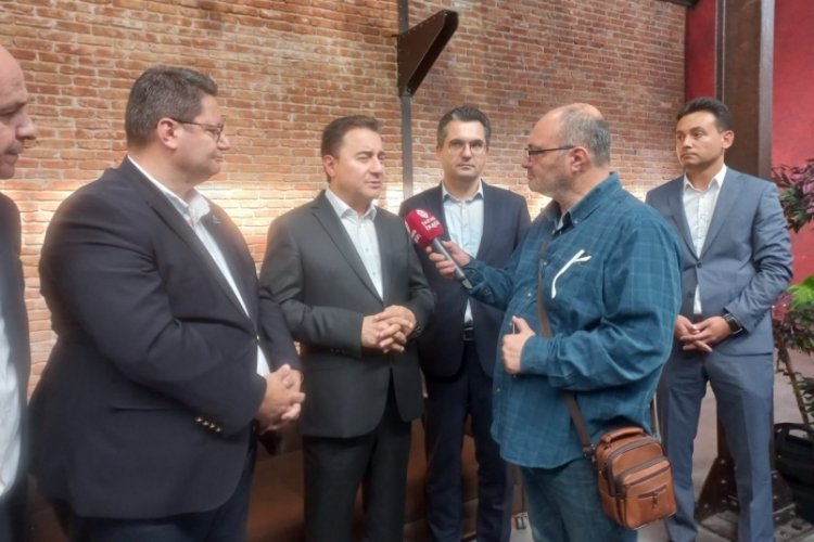 DEVA Partisi Genel Başkanı Ali Babacan'dan Bursada Bug&uuml;n'e &ouml;zel a&ccedil;ıklamalar