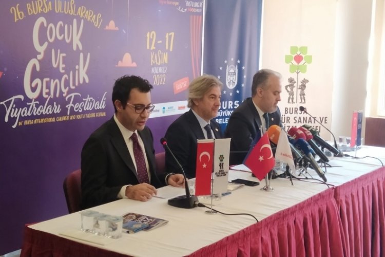 26. Uluslararası Bursa &Ccedil;ocuk ve Gen&ccedil;lik Tiyatroları Festivali'nin basın toplantısı yapıldı