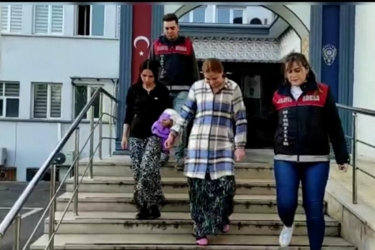 İstanbul'dan gelip Bursa'daki evleri soyan kadınlar yakalandı