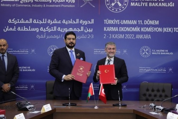 Bakan Nebati, T&uuml;rkiye-Umman KEK Toplantısı'na ilişkin paylaşımda bulundu