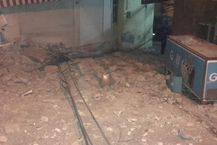 Bakan Soylu: Camii minaresinde de hasar meydana geldi