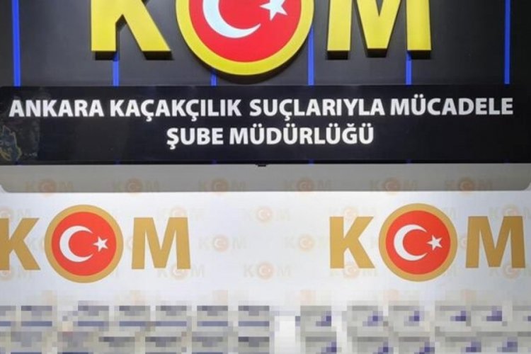 Ankara'da 10 bin 472 adet uyuşturucu hap ele ge&ccedil;irildi