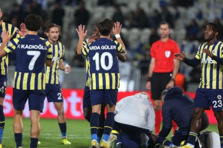TFF Fenerbah&ccedil;e'yi tebrik etti