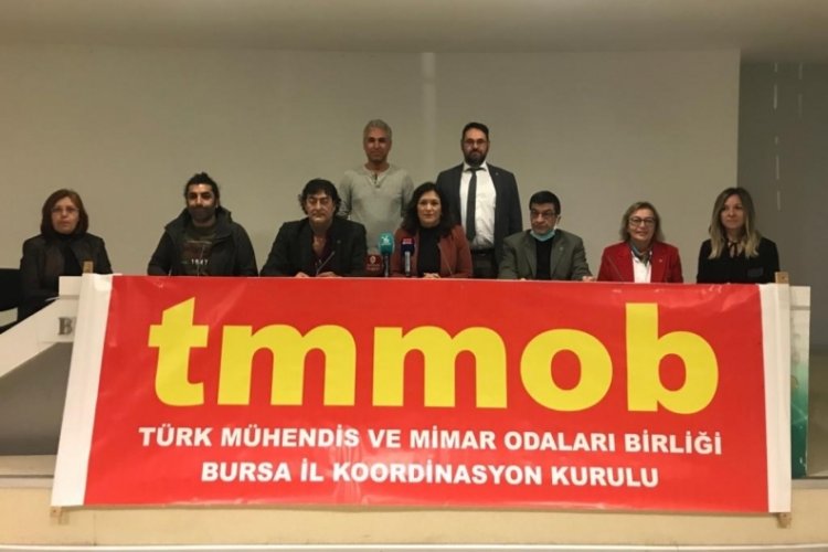 Bursa'da akademik odalardan fabrika yangınları hakkında a&ccedil;ıklama