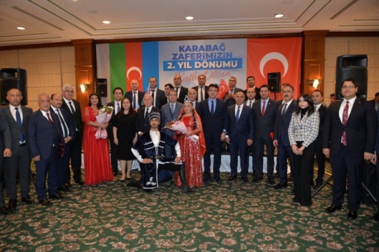 Karabağ zaferinin 2. yılı coşkuyla kutlandı