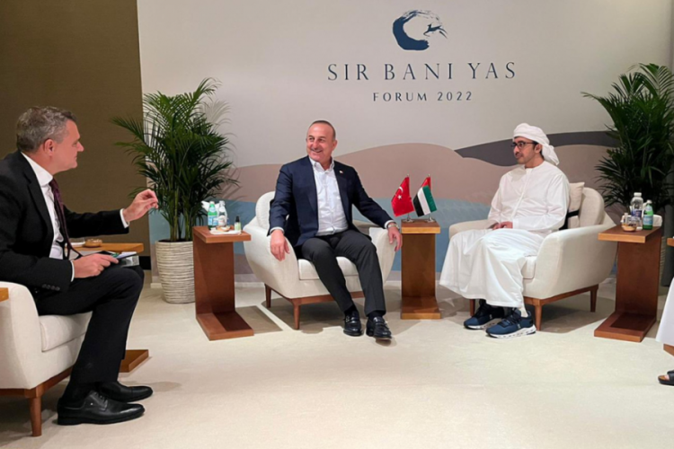 Bakan &Ccedil;avuşoğlu, BAE'li mevkidaşı Bin Zayed ile g&ouml;r&uuml;şmesine ilişkin a&ccedil;ıklamada bulundu