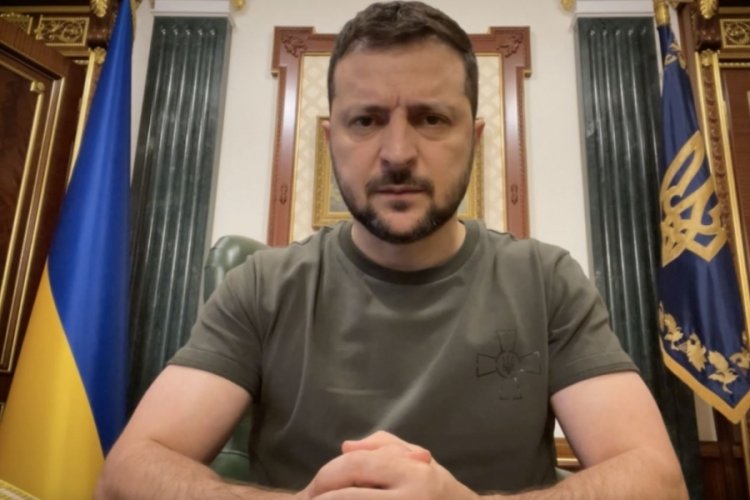 Zelenskiy, devam eden savaşa dair son bilgileri aktardı