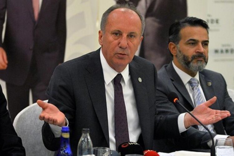 Muharrem İnce: Erdoğan'a inanmadığım gibi 6'lı masaya da inanmıyorum