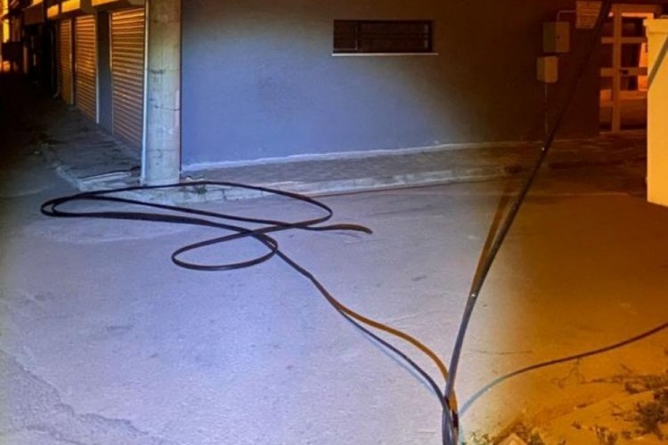 Eskişehir'de kablo hırsızlarını bek&ccedil;iler yakaladı