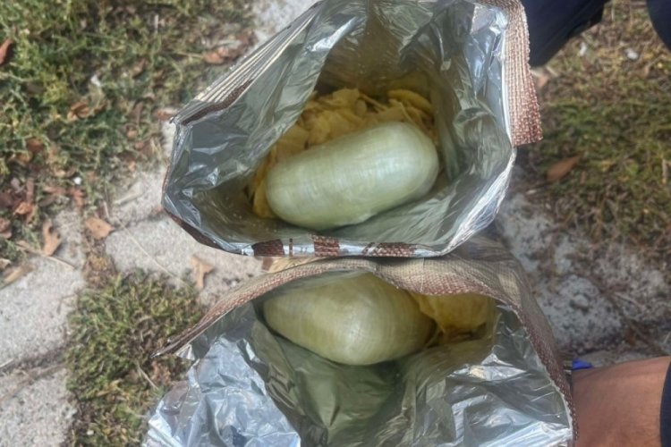 Elazığ'da cips paketinden esrar &ccedil;ıktı!