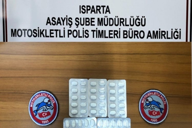 Isparta'da 25 şok uygulamada 4 şahıs hakkında adli işlem yapıldı