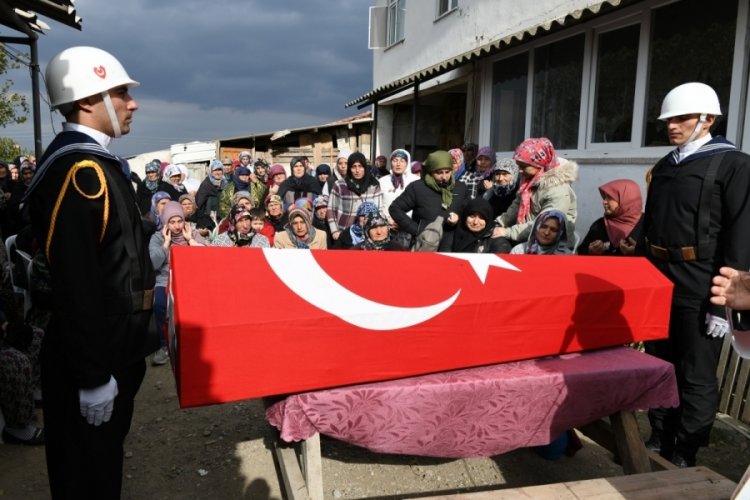 Kıbrıs gazisi Sadettin T&uuml;rker'in cenazesi toprağa verildi