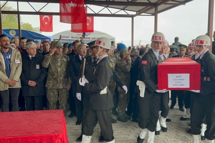 Hataylı şehit son yolculuğuna uğurlandı