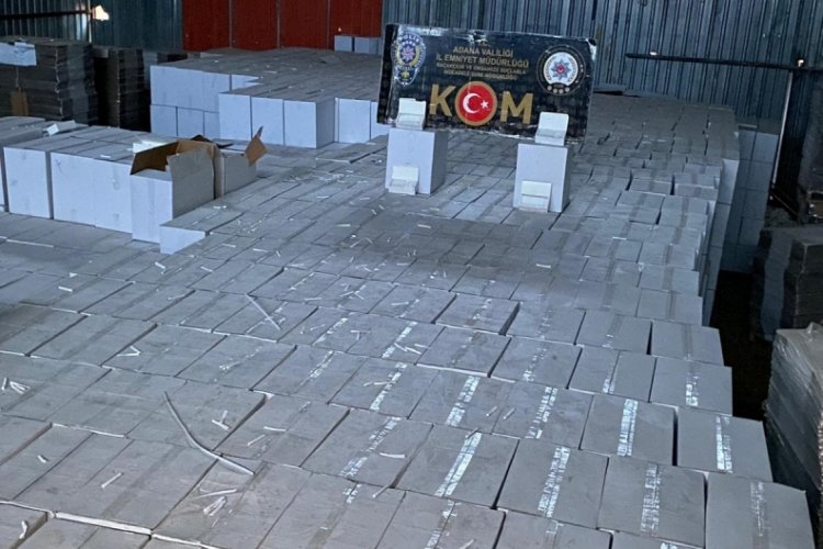 Adana'da ka&ccedil;ak&ccedil;ılık operasyonunda 1 g&ouml;zaltı