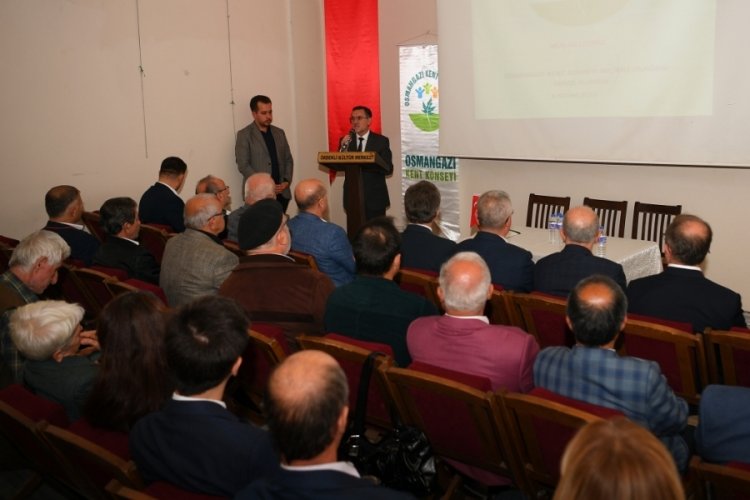 Bursa Osmangazi Kent Konseyi'nde yeni başkan G&uuml;ler