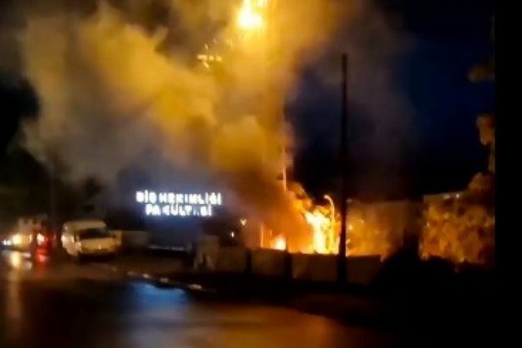 Tokat'ta elektrik panosu patladı