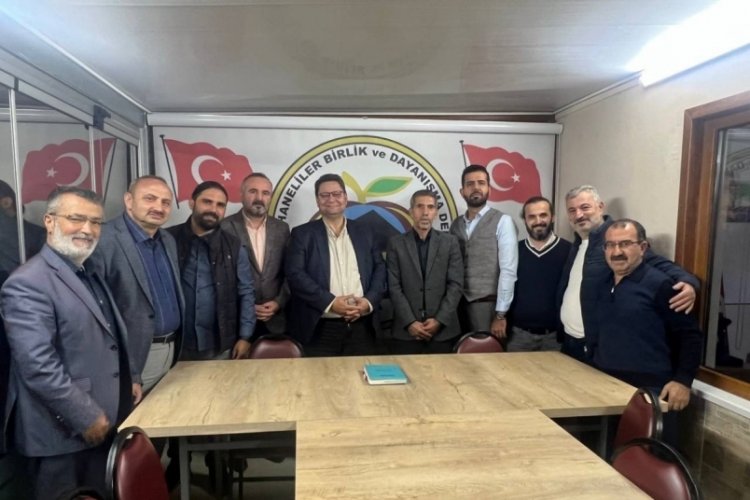 DEVA Partisi Bursa, G&uuml;m&uuml;şhaneliler Derneği'ni ziyaret etti