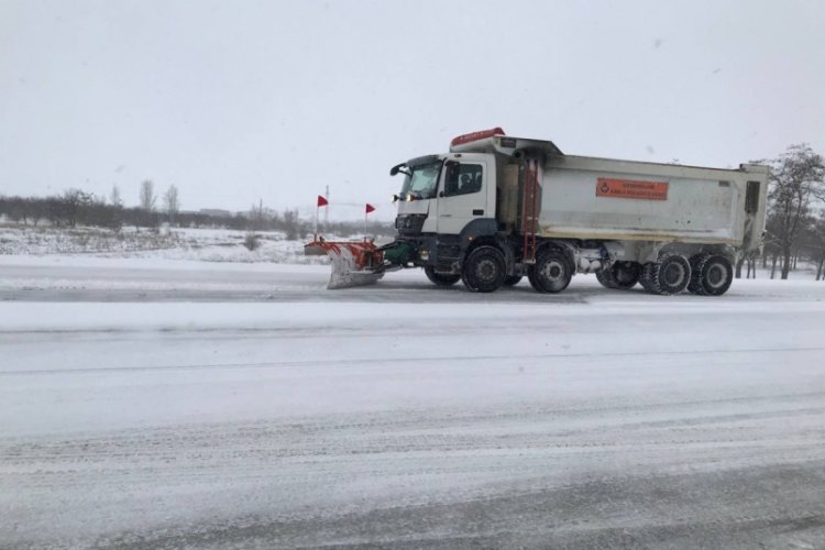Erzincan'da kar yağışı etkisini g&ouml;sterdi