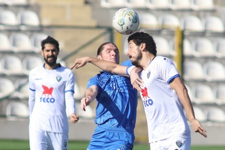Bey&ccedil;imento Bandırmaspor - Teco Karacabey Belediyespor ile m&uuml;cadele etti