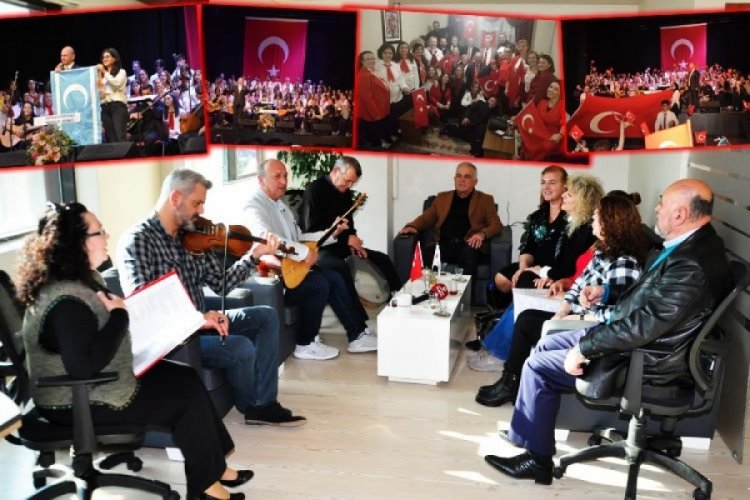 Gen&ccedil;leşen T&uuml;rk&uuml;ler Proje Topluluğu'ndan Bursada Bug&uuml;n'de m&uuml;zik ziyafeti