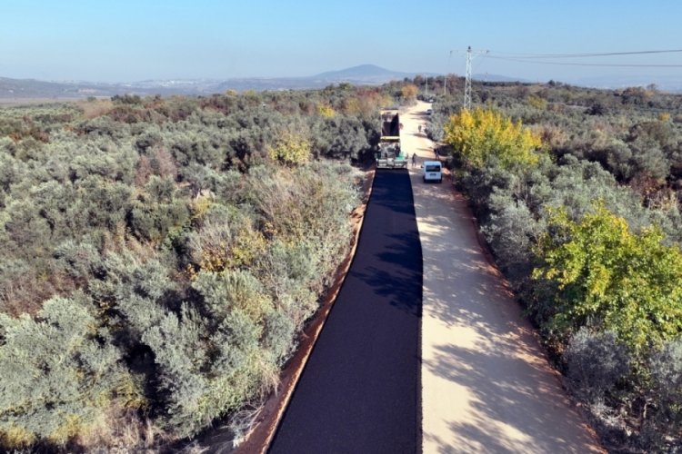 Bursa'da G&ouml;lyazı yolu sil baştan yenileniyor