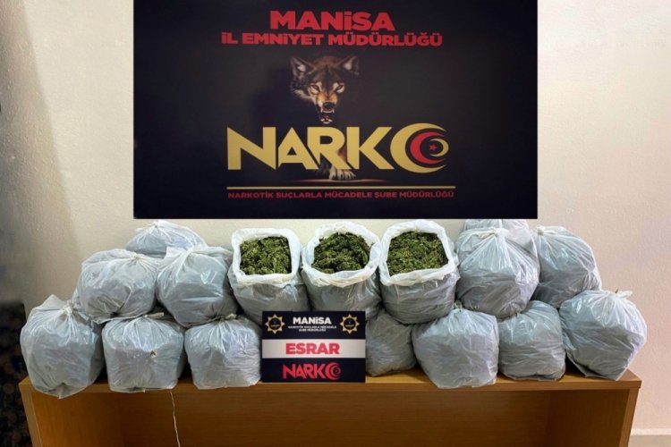 Manisa'da uyuşturucu operasyonu: 3 tutuklama
