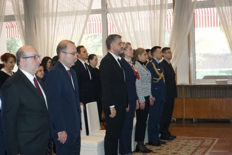 T&uuml;rkiye'nin Pekin B&uuml;y&uuml;kel&ccedil;iliğinde Atat&uuml;rk'&uuml; anma t&ouml;reni d&uuml;zenlendi
