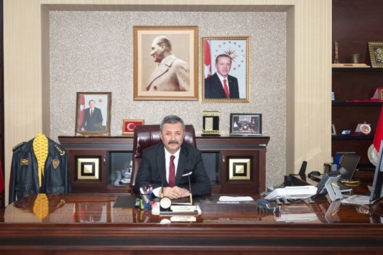 Bursa İl Emniyet M&uuml;d&uuml;r&uuml; Tacettin Aslan'ın acı g&uuml;n&uuml;