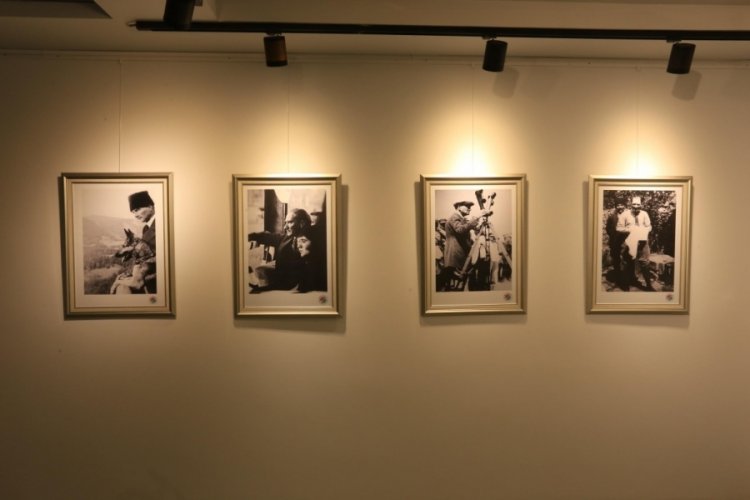 Fotoğraflarla Atat&uuml;rk Sergisi Kepez'de a&ccedil;ıldı