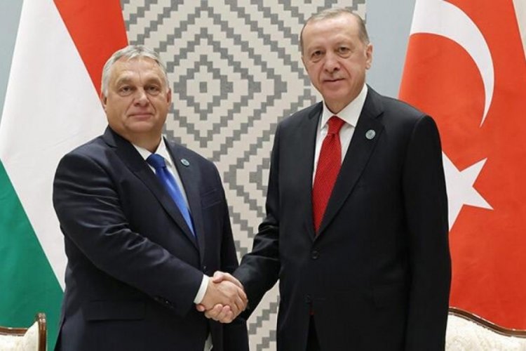Cumhurbaşkanı Erdoğan Macaristan Başbakanı ile g&ouml;r&uuml;şt&uuml;