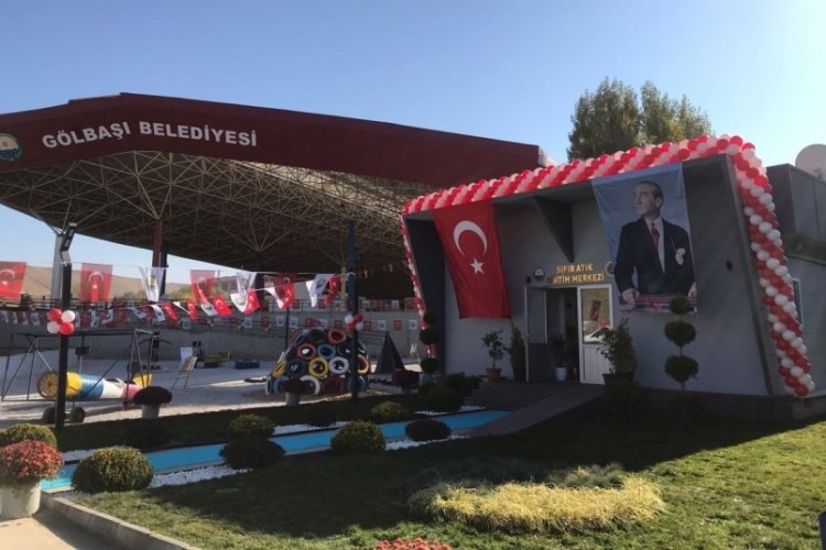 Ankara G&ouml;lbaşı'nda atık getirme merkezi faaliyete ge&ccedil;ti