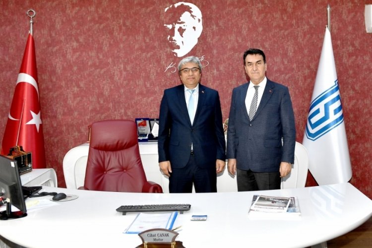 Başkan D&uuml;ndar, denetimli serbestlik b&uuml;rosunu ziyaret etti