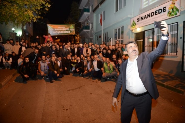 Yıldırım Belediye Başkanı Oktay Yılmaz gen&ccedil;lerle bir araya geldi