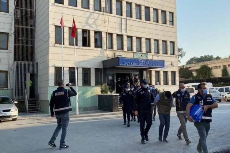 Mersin'de dolandırıcılık operasyonu: 30 ş&uuml;pheliden 13'&uuml; tutuklandı