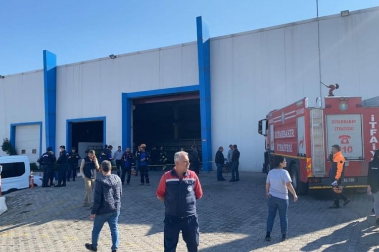 Diyarbakır'da fabrikada patlama meydana geldi! 1 kişi yaşamını yitirdi