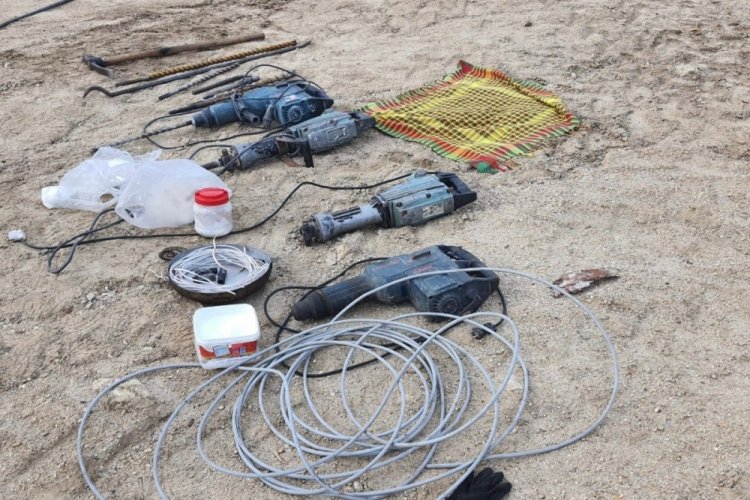 Muğla'da ka&ccedil;ak kazı yapan 2 kişi g&ouml;zaltına alındı