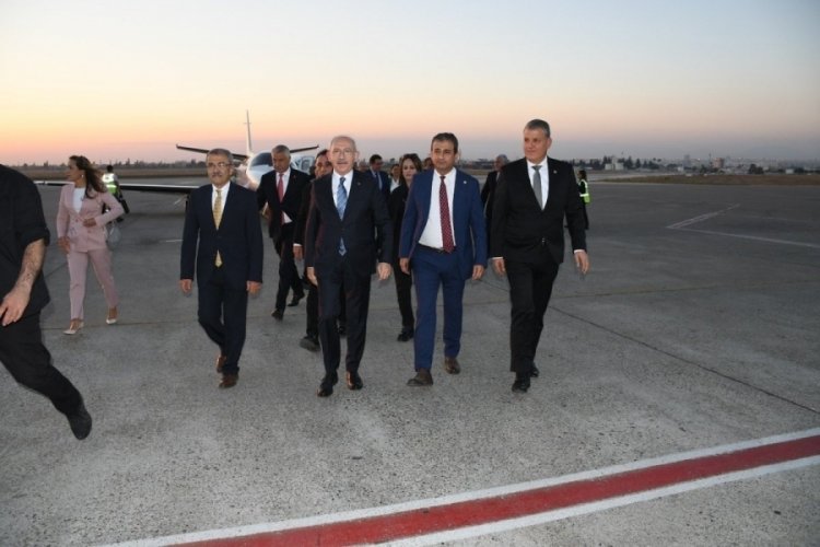 Kemal Kılı&ccedil;daroğlu, Adana'ya &ouml;zel jetle gitti