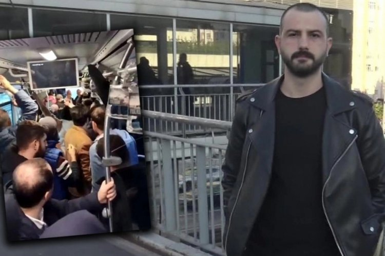 Metrob&uuml;ste tacize g&ouml;z yummadı: Ensesinden tutup polise teslim ettim!