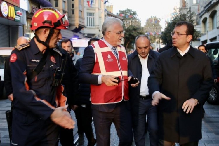 İmamoğlu'ndan patlamaya ilişkin ilk a&ccedil;ıklama