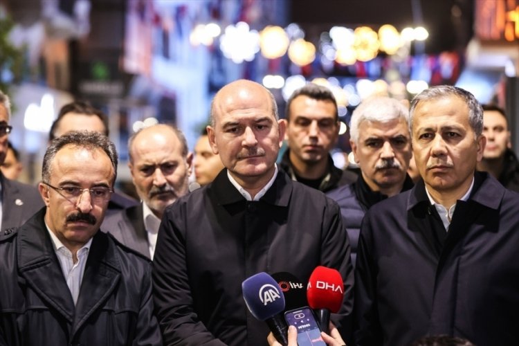 Bakan Soylu a&ccedil;ıkladı: Bombayı bırakan yakalandı