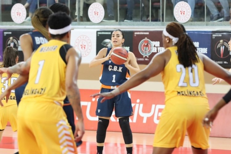 T&uuml;rkiye Kadınlar Basketbol Ligi'nde Melikgazi Kayseri d&ouml;rd&uuml;nc&uuml; mağlubiyetini aldı