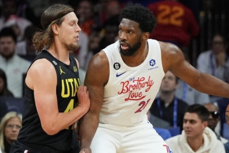 NBA'de Embiid'den 59 sayı, 11 ribaunt, 8 asist, 7 blokluk performans