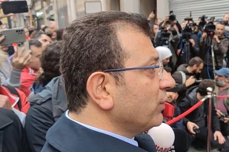 İstiklal Caddesi'ndeki bombalı saldırı sonrası İmamoğlu'ndan a&ccedil;ıklama