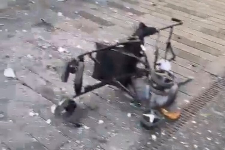 Saldırının temsili olmuştu... O bebek arabasındaki bebeğin babası konuştu